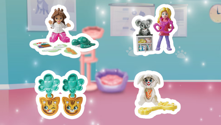 Набір Шоколадне Яйце 4шт Kinder Joy Veterinary World Toy Applaydu 20g - зображення 3