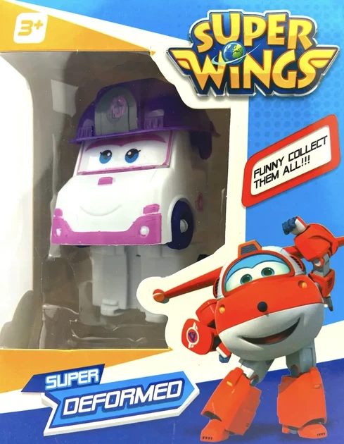 Робот Super Wings Супер Джером — трансформер самолёт Super Wings DF-41-1-4 - изображение 6