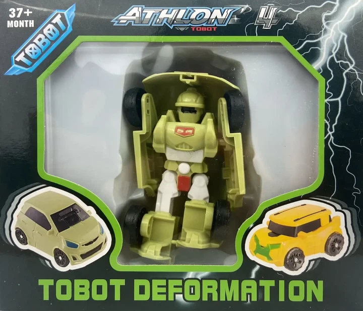Іграшка Tobot D Міні — робот машинка трансформер Tobots зелений 310-643 - зображення 3