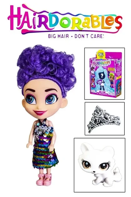 Кукла Hairdorables Series 2 — модная коллекционная кукла с аксессуарами H0-199 - Фото 2 Кукла Hairdorables Series 2 — модная коллекционная кукла с аксессуарами H0-199 - изображение 2