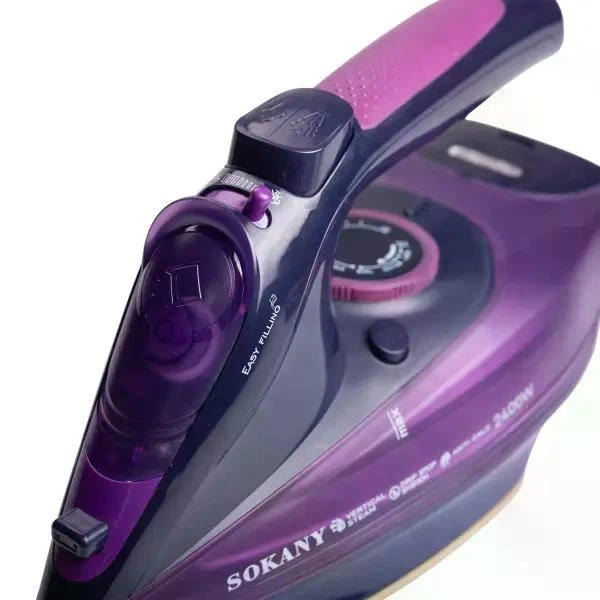 Праска SOKANY AJ-2085 Purple бездротова смарт парова з керамічною підошвою (107-167-HP-UR-2) - зображення 4