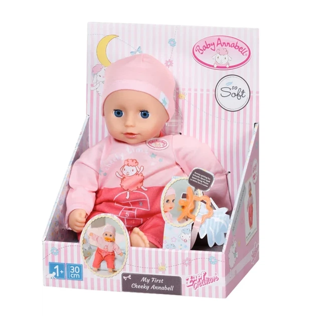 Лялька MY FIRST BABY ANNABELL Кумедне малятко 30 см (703304) - зображення 6