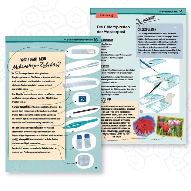 Набір для дослідження Kosmos Мій мікроскоп відкриттів (616984) - Фото 10 Набір для дослідження Kosmos Мій мікроскоп відкриттів (616984) - зображення 10