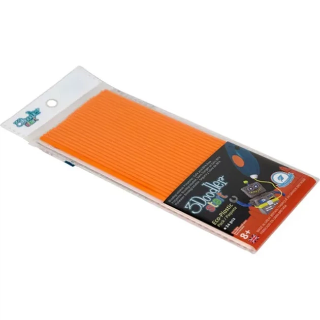 Cтержни для 3D-ручки 3Doodler Start оранжевые, 24 шт (3DS-ECO06-ORANGE-24) - изображение 2