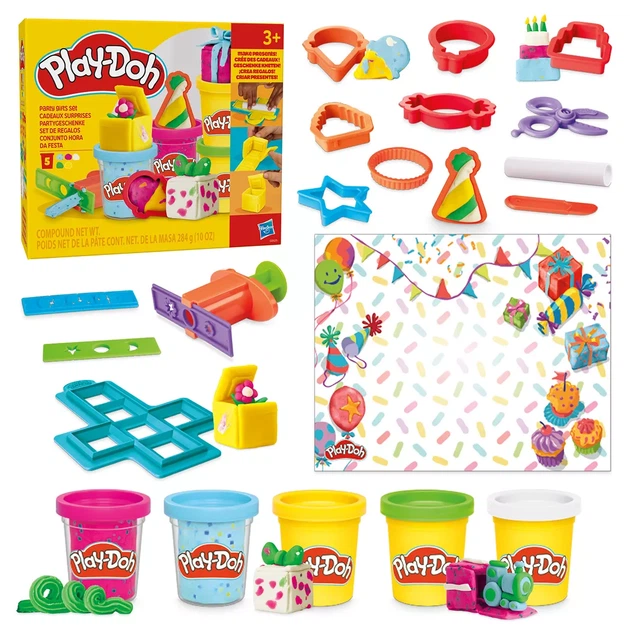 Набор для творчества с пластилином Play Doh Набор подарков для вечеринки (G0525) - изображение 3