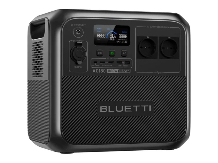 Зарядна станція Bluetti AC180 - Фото 2 Зарядна станція Bluetti AC180 - зображення 2