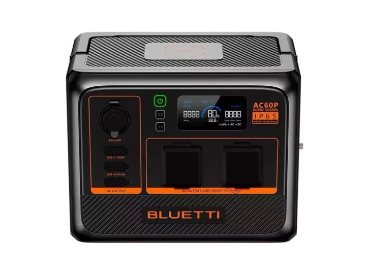 Зарядна станція Bluetti AC60P 504Wh 600W - зображення 4