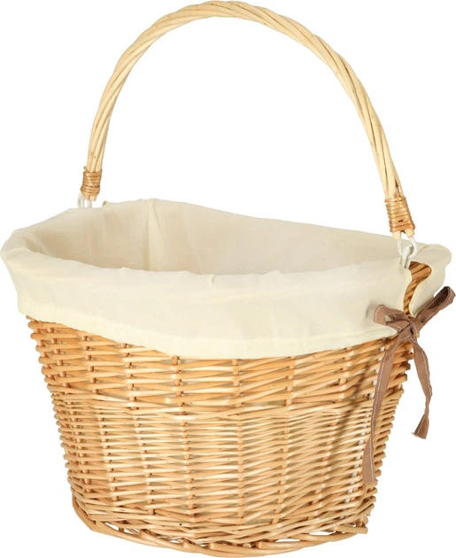 Kosz rowerowy RALLEX wiklinowy pleciony click na kierownicę (5903039742833) - obraz 5