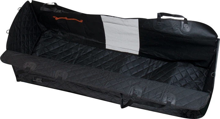 Mata ochronna dla psów KIK do samochodu na siedzenie wodoodporna Czarna KX6245 (5903039717213) - obraz 2