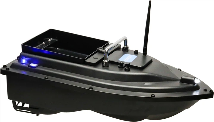 Моторний човен на радіокеруванні KIK D16B GPS Чорний (5903039759312) - зображення 10