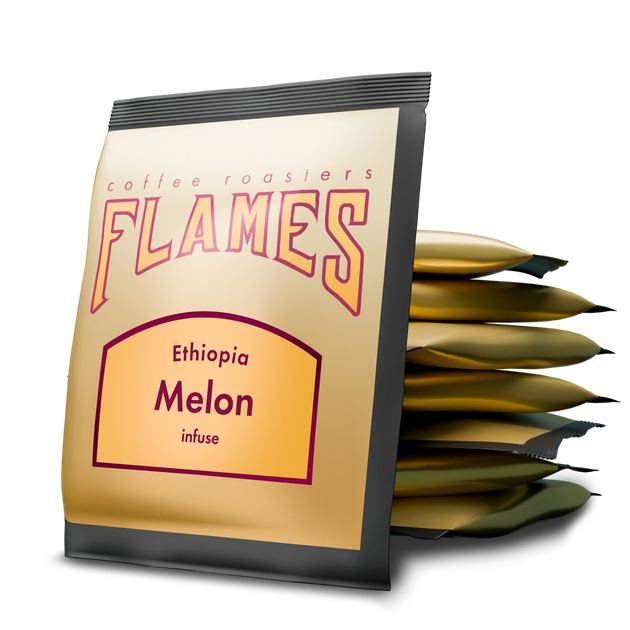Дріп-кава Flames Coffee Ефіопія Диня 8х12г - изображение 2