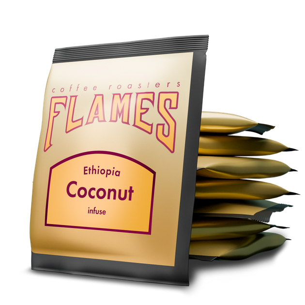 Дріп-кава Flames Coffee Ефіопія Кокос 8х12г - изображение 2