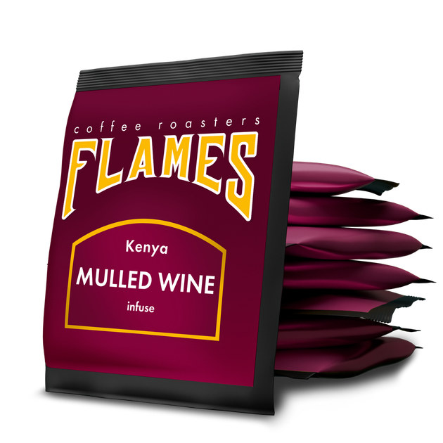 Дріп-кава Flames Coffee Кенія Глінтвейн 8х12г - изображение 2
