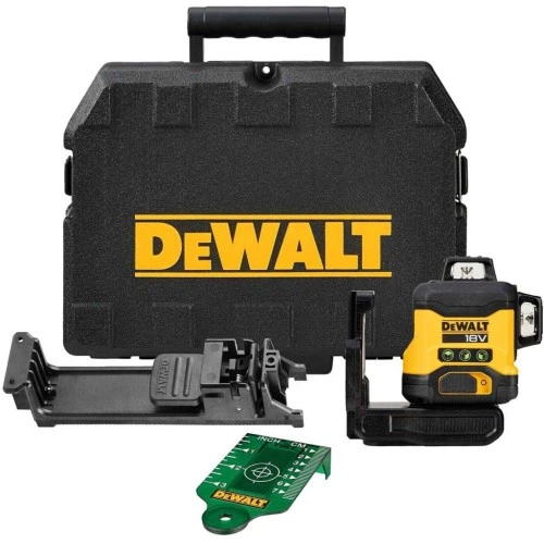 Лазерний нівелір DeWALT 18В XR Li-Ion, зелений промінь, (без АКБ та ЗУ) (DCLE34031N) DeWALT DCLE34031N 989191 - Фото 5 Лазерний нівелір DeWALT 18В XR Li-Ion, зелений промінь, (без АКБ та ЗУ) (DCLE34031N) DeWALT DCLE34031N 989191 - зображення 5