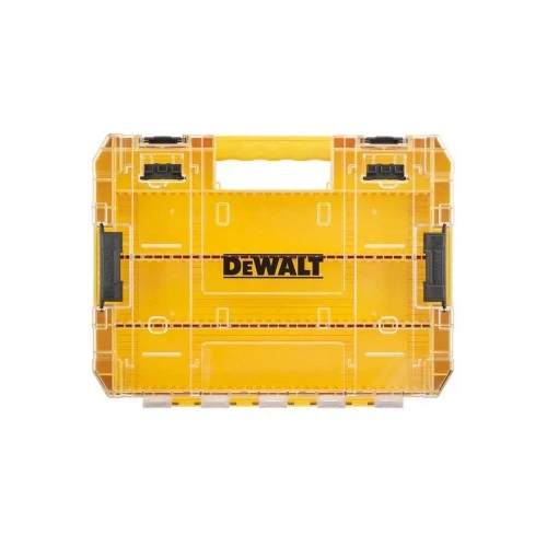 Ящик для інструментів DeWALT для біт системи TSTAK Tough Case L з футляром та касетами 8шт, розділювачі 6шт (DT70804) DeWALT DT70804 981846 - Фото 2 Ящик для інструментів DeWALT для біт системи TSTAK Tough Case L з футляром та касетами 8шт, розділювачі 6шт (DT70804) DeWALT DT70804 981846 - зображення 2