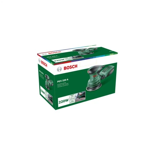 Шліфувальна машина Bosch PEX 220 A 200W, 125мм 24000об/хв, 1.2кг (0.603.378.000) BOSCH 0.603.378.000 992816 - зображення 2