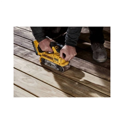 Шлифовальная машина DeWALT XR Li-Ion 18 В, 198-320 м/мин, лента 75х533 мм, TSTAK (без АКБ и ЗУ) (DCW220NT) DeWALT DCW220NT 992712 - изображение 12