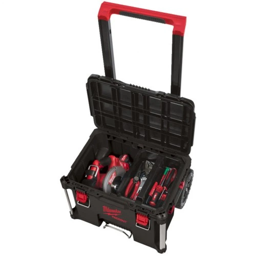 Ящик для інструментів Milwaukee на колесах PACKOUT (4932464078) Milwaukee 4932464078 981943 - Фото 3 Ящик для інструментів Milwaukee на колесах PACKOUT (4932464078) Milwaukee 4932464078 981943 - зображення 3
