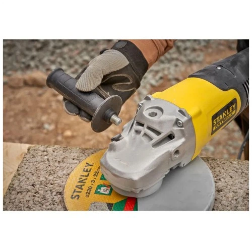 Шлифовальная машина Stanley FatMax, 2000W, 6500 об/мин, d=230 мм, 5.2 кг (FMEG232) Stanley FMEG232 992222 - изображение 4