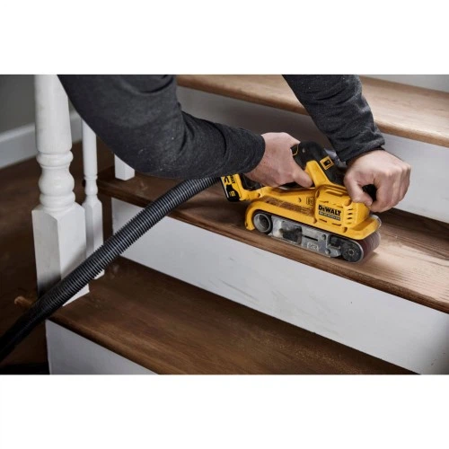 Шліфувальна машина DeWALT XR Li-Ion 18 В 2x5Ah, 198-320 м/хв, стрічка 75х533 мм (DCW220P2) DeWALT DCW220P2 992582 - Фото 12 Шліфувальна машина DeWALT XR Li-Ion 18 В 2x5Ah, 198-320 м/хв, стрічка 75х533 мм (DCW220P2) DeWALT DCW220P2 992582 - зображення 12