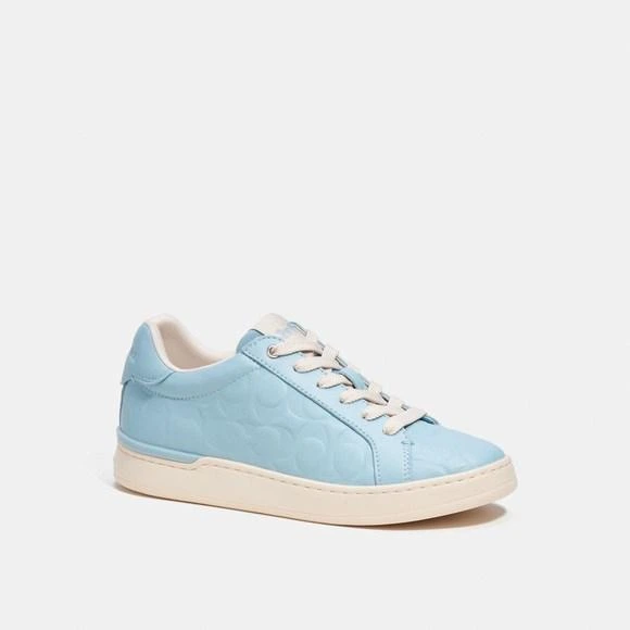 Кеди жіночі Coach Lowline Signature Leather Low Top Denim 38 Блакитні - Фото 1 Кеди жіночі Coach Lowline Signature Leather Low Top Denim 38 Блакитні - изображение 1