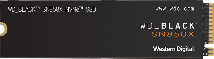 SSD диск SANDISK SN850X 1TB M.2 2280 NVMe PCIe 4.0 x4 3D TLC Black (WDS100T2X0E-00BCA0) - Фото 1 SSD диск SANDISK SN850X 1TB M.2 2280 NVMe PCIe 4.0 x4 3D TLC Black (WDS100T2X0E-00BCA0) - изображение 1