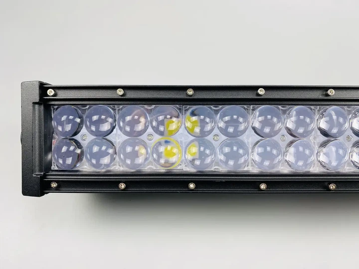 Фара LED BAR прямоугольная светодиодная панель 180W (полукруг) 3D линза 9-32В IP67 led chip 3030 60 led ламп - изображение 3
