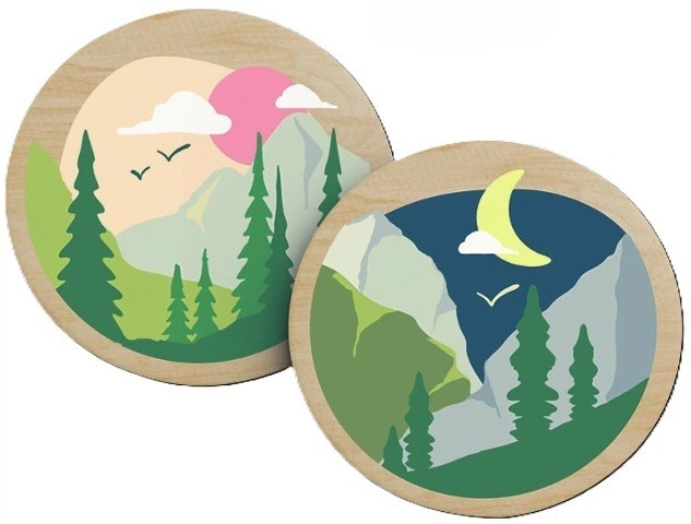 Картина за номерами Ravensburger CreArt Wooden Тиха природа 12023156 (4005555231561) - зображення 2