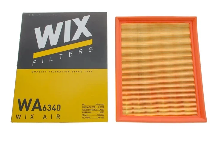 Фільтр повітряний Fiat Palio 96- WIX FILTERS WA6340 - изображение 4