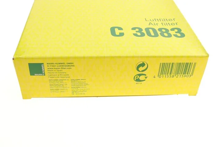 Фільтр повітряний VW Golf/Polo 1.4FSI 02-09/Touran 1.6FSI 03-07 MANN-FILTER C 3083 - изображение 7