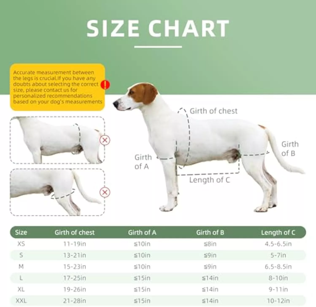 Шлея для поддержки собак Wan Talk Full Body Dog Lift, Medium - изображение 4