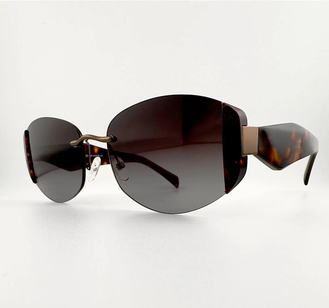Сонцезахисні Окуляри RITA BRADLEY RB9041 Col.03P Polarized Безоправні з Поляризацією Черепахові Темно-Коричневі Градієнт - Фото 2 Сонцезахисні Окуляри RITA BRADLEY RB9041 Col.03P Polarized Безоправні з Поляризацією Черепахові Темно-Коричневі Градієнт - зображення 2