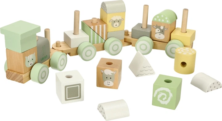 Дерев'яна залізнична колія KIK LULILO Vico Пастельна KX3772 (5903039750999) - зображення 3