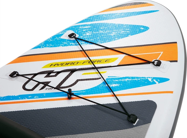 Надувний каяк Bestway Hydro-Force SUP Board White Cap Interchangeable Set 305 x 84 x 12 см (65341) - зображення 2