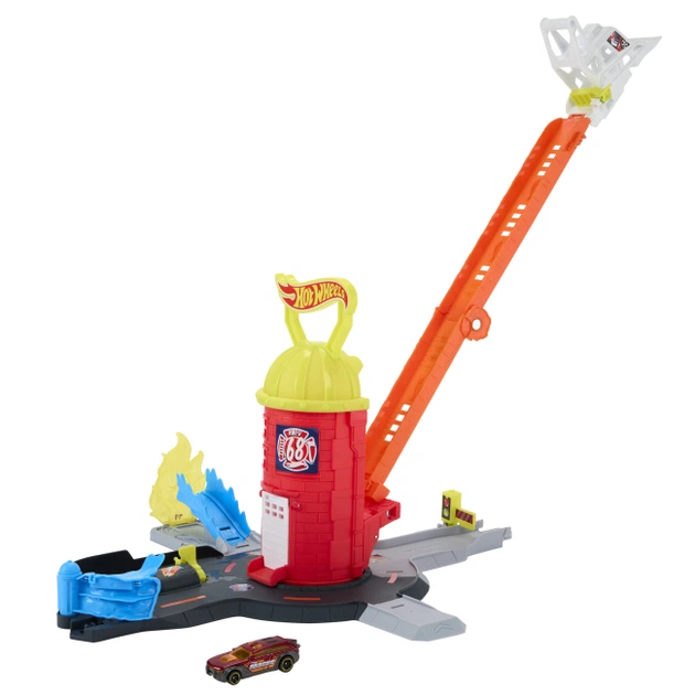 Ігровий набір Пожежно-рятувальна суперстанція Hot Wheels (JHL95) - Фото 6 Ігровий набір Пожежно-рятувальна суперстанція Hot Wheels (JHL95) - изображение 6