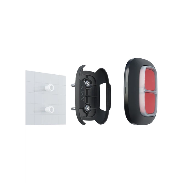 Беспроводная экстренная кнопка Ajax DoubleButton Black (23002.79.BL1) - изображение 4