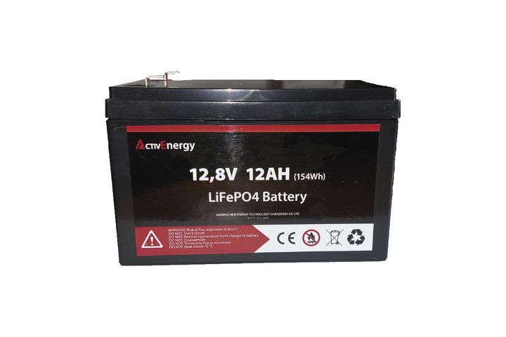 Аккумуляторная батарея ActivEnergy 12,8В 12Аг LiFePO4 для UPS - изображение 2