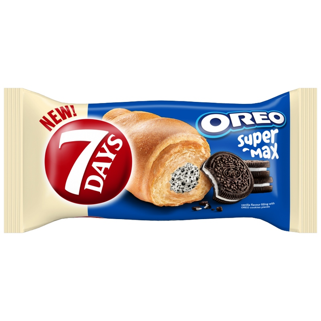 Круасан 7 Days Oreo Super Max 98 г – ROZETKA. Купити Круасан 7