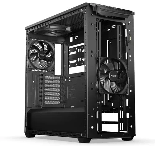 Корпус be quiet! Shadow Base 800 DX, Black, без БЖ, Full Tower, для EATX / ATX / Micro ATX / Mini ITX, 1xType-C / 2xUSB 3.2, 3x140 мм Pure Wings 3, макс. CPU - 180 мм / GPU - 430 мм, бічна панель із загартованого скла 4 мм (BGW61) - зображення 3