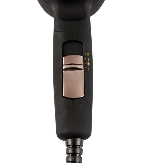 Складаний міні фен Rotex RFF156-B SpecialCare Compact дорожній для сушіння укладання волосся компактний електрофен 1500 Вт Чорний - зображення 4