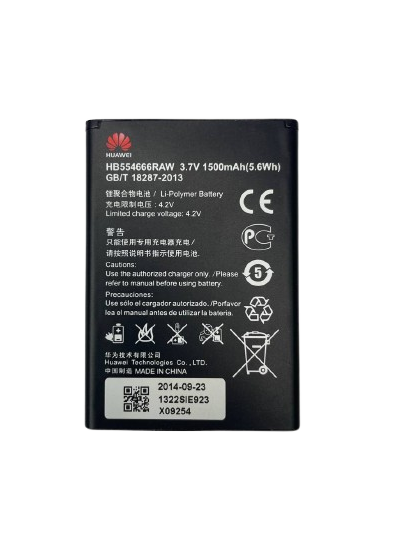 Акумуляторна батарея Huawei HB554666RAW 1500mAh - Фото 2 Акумуляторна батарея Huawei HB554666RAW 1500mAh - зображення 2