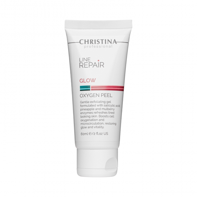 Кисневий пілінг CHRISTINA 60мл Line Repair Glow Oxygen Peel - Фото 1 Кисневий пілінг CHRISTINA 60мл Line Repair Glow Oxygen Peel - изображение 1