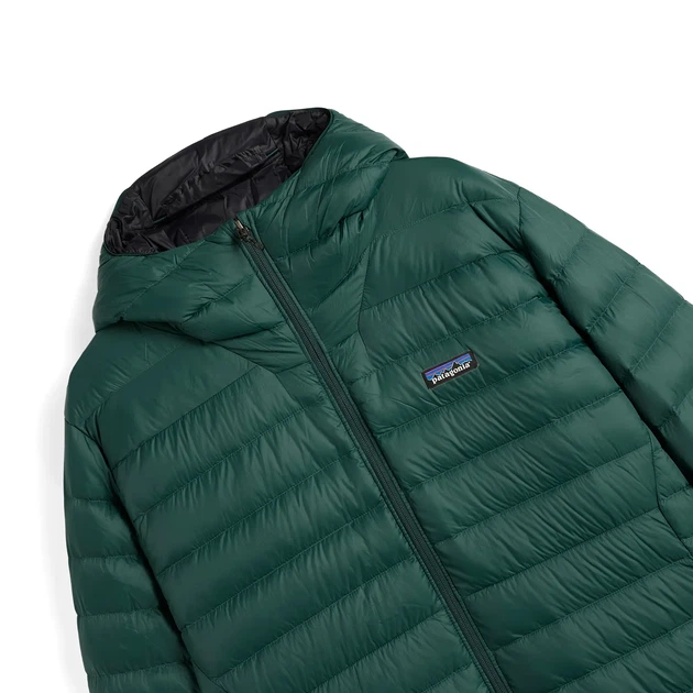 Чоловіча куртка Patagonia Down Sweater Hoody Cascade Green (M) 84702-CASG - зображення 3