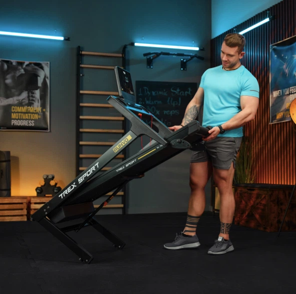 Електрична бігова доріжка Trex Sport TX-700TM RUNVO-Тренажер для Вдосконалених Тренувань - Фото 10 Електрична бігова доріжка Trex Sport TX-700TM RUNVO-Тренажер для Вдосконалених Тренувань - изображение 10