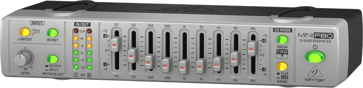 Графічний еквалайзер Behringer FBQ800 V2 (4033653081863) - зображення 2