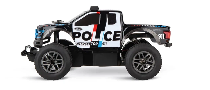 Автомобіль Carrera RC Ford F-150 Raptor Police 2.4 ГГц (9003150143048) - зображення 4