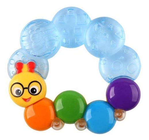 Gryzak Baby Einstein wodna gąsienica Niebieska (74451105737) - obraz 2