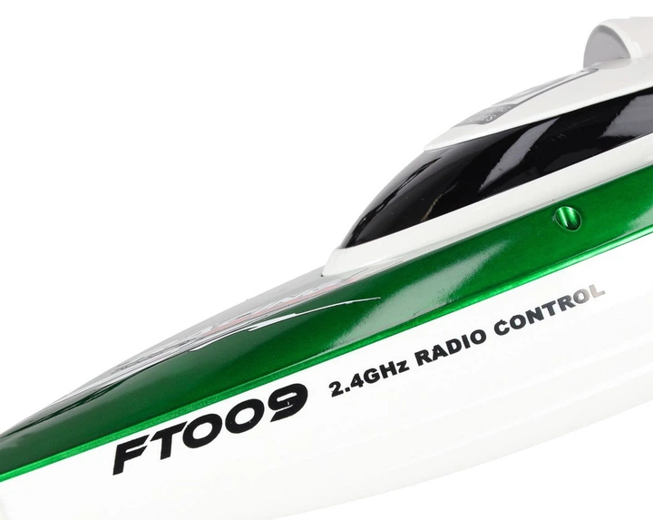 Човен з дистанційним керуванням Ikonka RC FT009 Зелений (KX9029_2) (5903039709485) - зображення 6