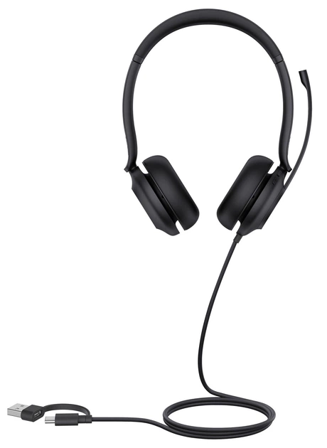 Słuchawki Yealink UH35 Dual Teams USB-C/A Black (286333) - obraz 5