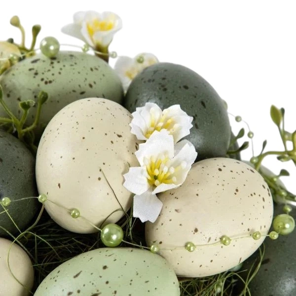 Великодня прикраса Homla Easter Joy з яйцями в горщику 18x18x18см (5906496725609) - зображення 3